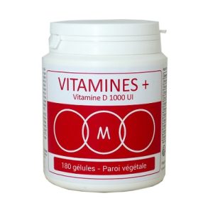 Vitamines + - 180 gélules