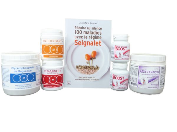 Pack découverte 3 Mois Glycérophosphate de Magnésium + Articulation + Boost + Livre